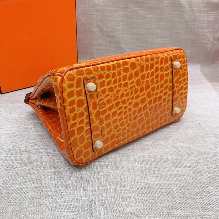 Hermes BIRKIN Crocodile print XYZ022042062 25-30-35cm