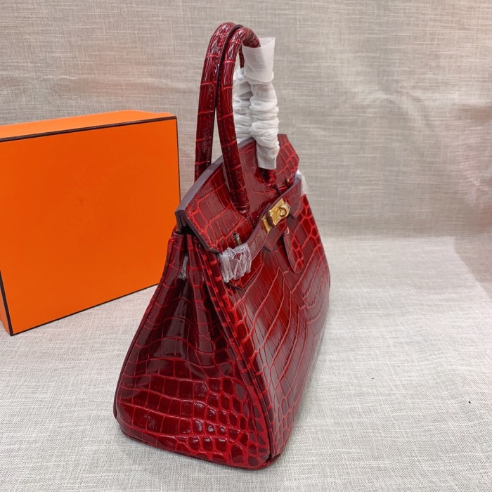 Hermes BIRKIN Crocodile print XYZ022042062 25-30-35cm