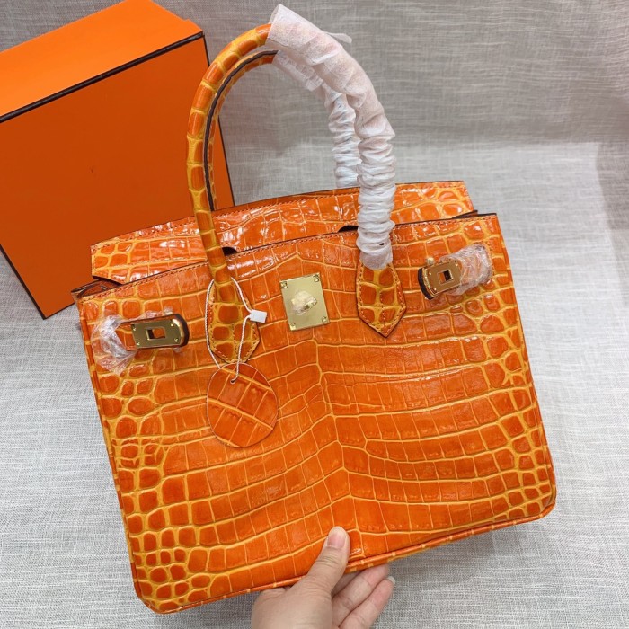 Hermes BIRKIN Crocodile print XYZ022042062 25-30-35cm