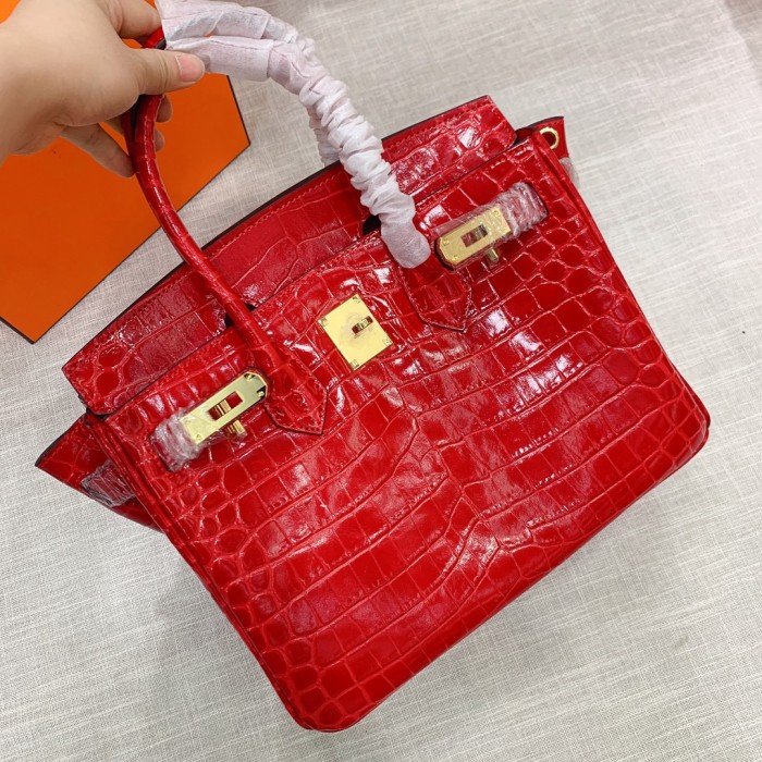 Hermes BIRKIN Crocodile print XYZ022042062 25-30-35cm