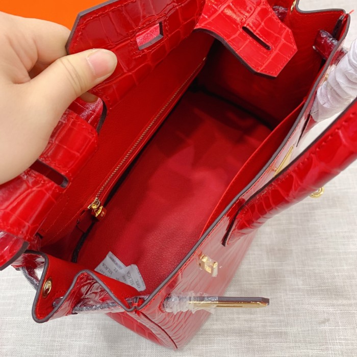 Hermes BIRKIN Crocodile print XYZ022042062 25-30-35cm