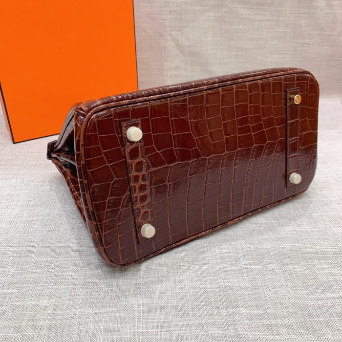 Hermes BIRKIN Crocodile print XYZ022042062 25-30-35cm