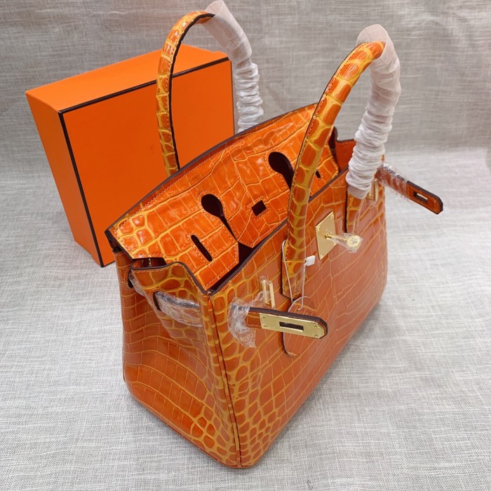 Hermes BIRKIN Crocodile print XYZ022042062 25-30-35cm