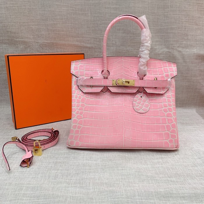 Hermes BIRKIN Crocodile print XYZ022042062 25-30-35cm
