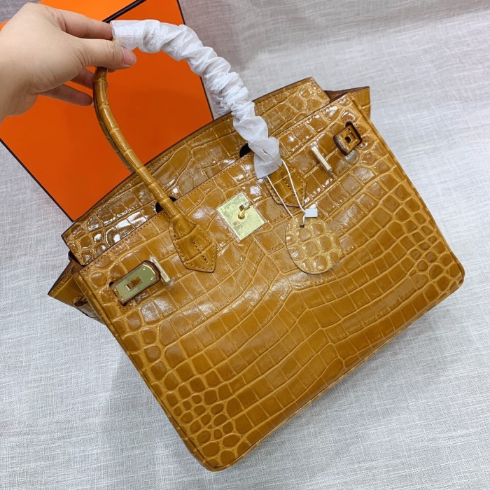 Hermes BIRKIN Crocodile print XYZ022042062 25-30-35cm
