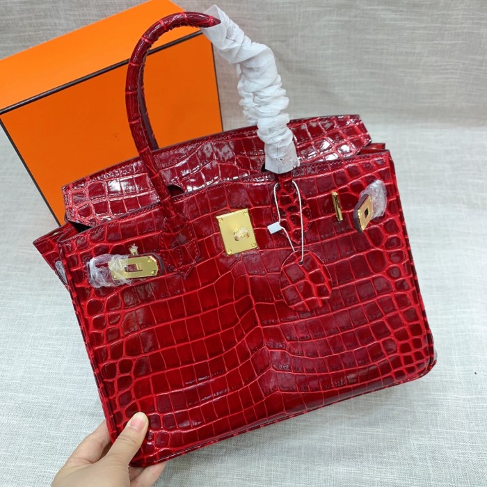 Hermes BIRKIN Crocodile print XYZ022042062 25-30-35cm