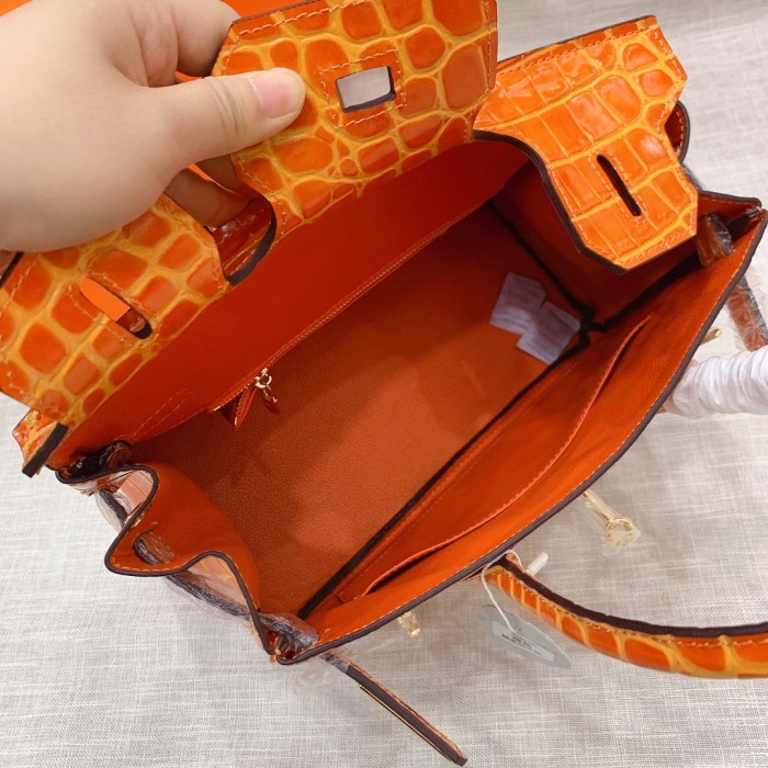 Hermes BIRKIN Crocodile print XYZ022042062 25-30-35cm