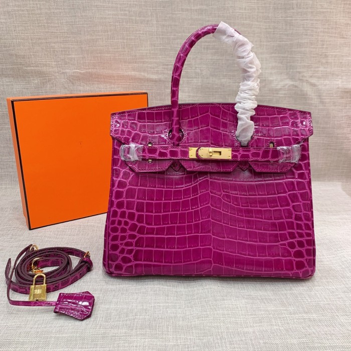 Hermes BIRKIN Crocodile print XYZ022042062 25-30-35cm