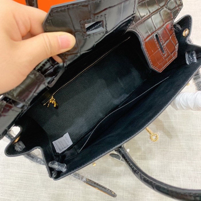 Hermes BIRKIN Crocodile print XYZ022042062 25-30-35cm