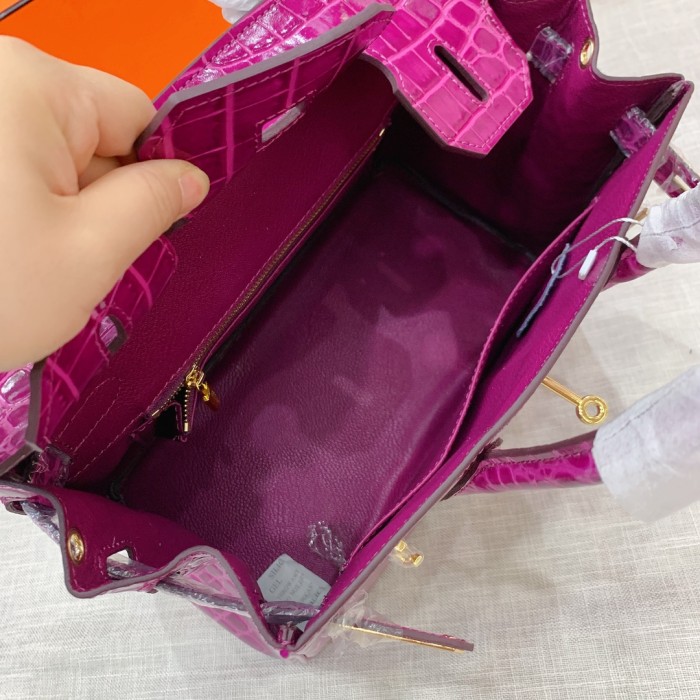 Hermes BIRKIN Crocodile print XYZ022042062 25-30-35cm