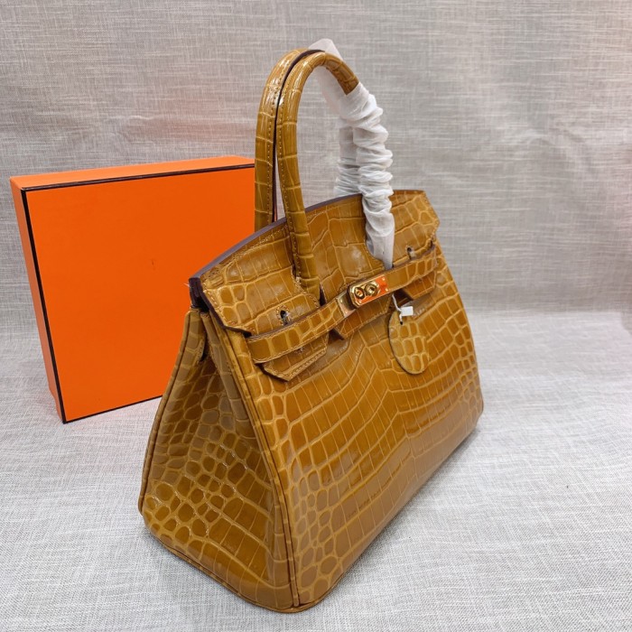 Hermes BIRKIN Crocodile print XYZ022042062 25-30-35cm