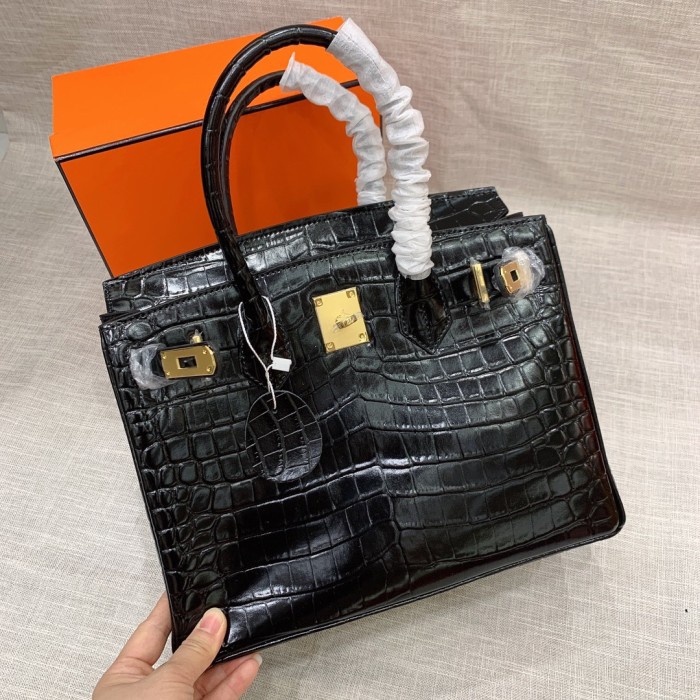 Hermes BIRKIN Crocodile print XYZ022042062 25-30-35cm
