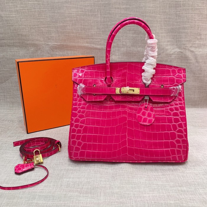Hermes BIRKIN Crocodile print XYZ022042062 25-30-35cm