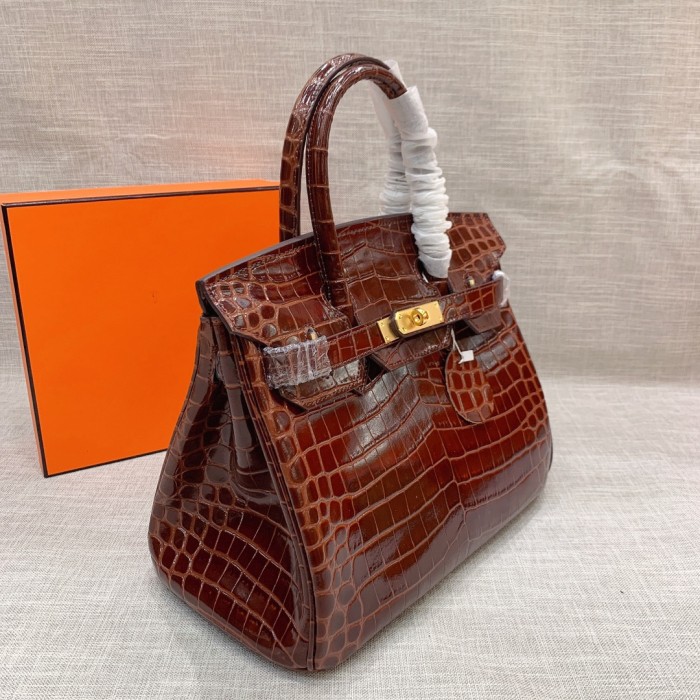 Hermes BIRKIN Crocodile print XYZ022042062 25-30-35cm
