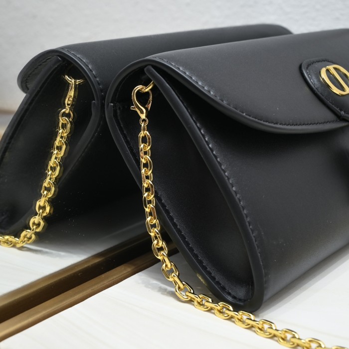 Dior Bobby East-West Bag Black CD7705 XB061 21.5cm