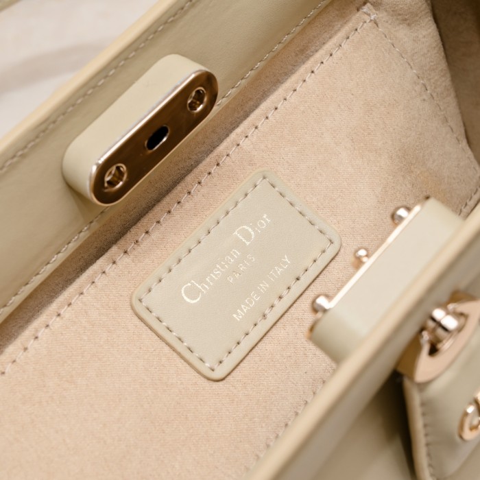 Small Dior Key Bag Apricot 7722 XB081 22cm
