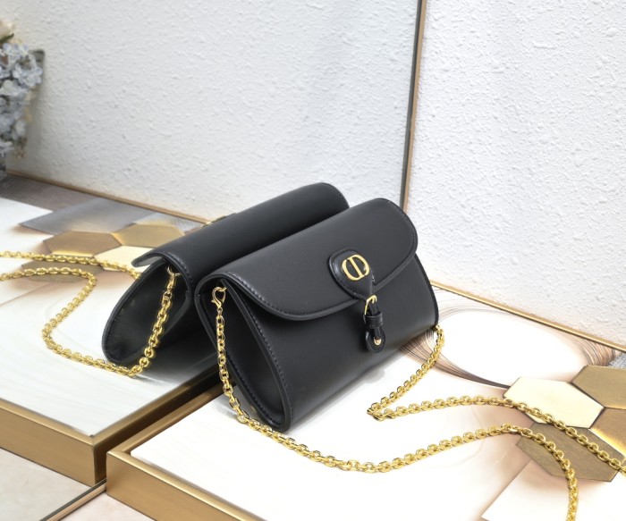 Dior Bobby East-West Bag Black CD7705 XB061 21.5cm