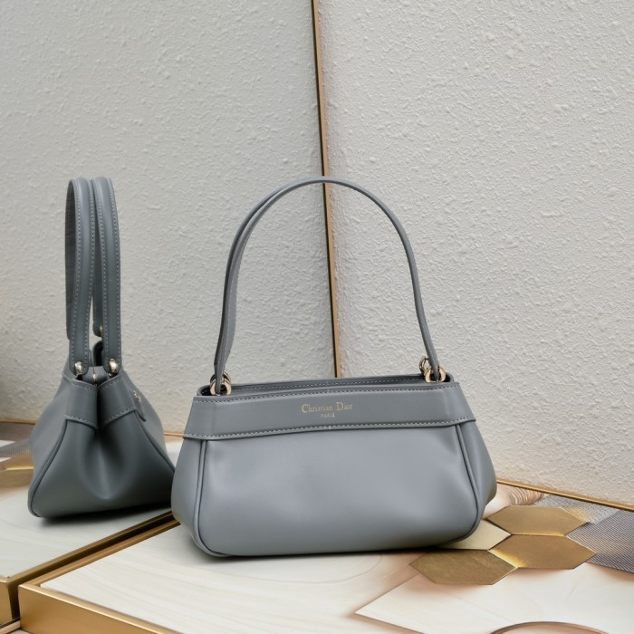 Small Dior Key Bag Gray 7722 XB081 22cm