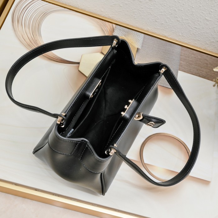 Small Dior Key Bag Black 7722 XB081 22cm