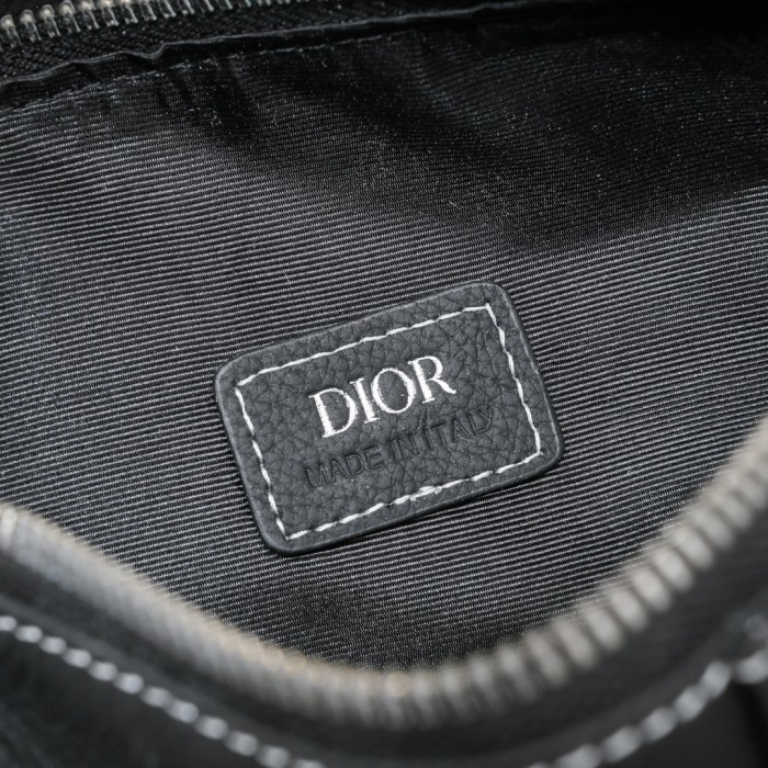 Saddle Bag Black silk screen CD-1040 XB032 28cm