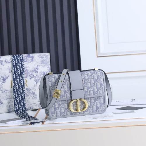 30 Montaigne Bag Gray print CD-1001 XB071 24cm