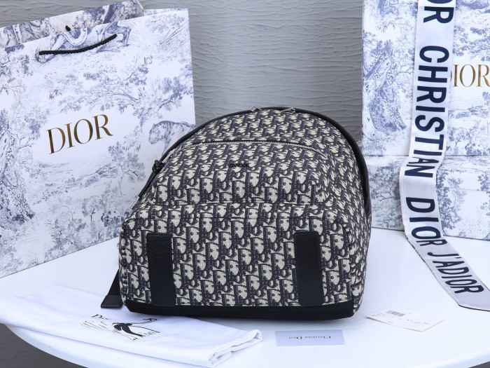 Large Rider Backpack Blue print 6601 LM032 30cm