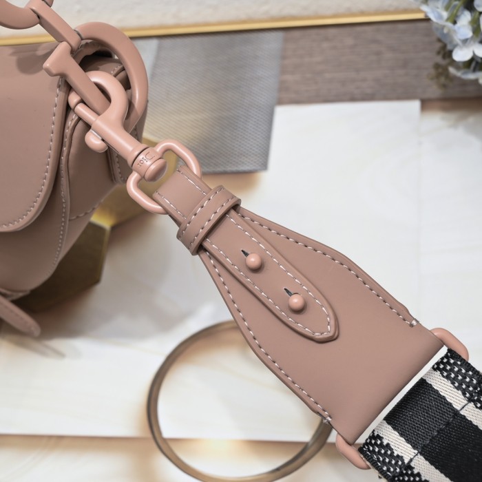 Saddle Bag Pink Matte 6680 XB012 25.5cm
