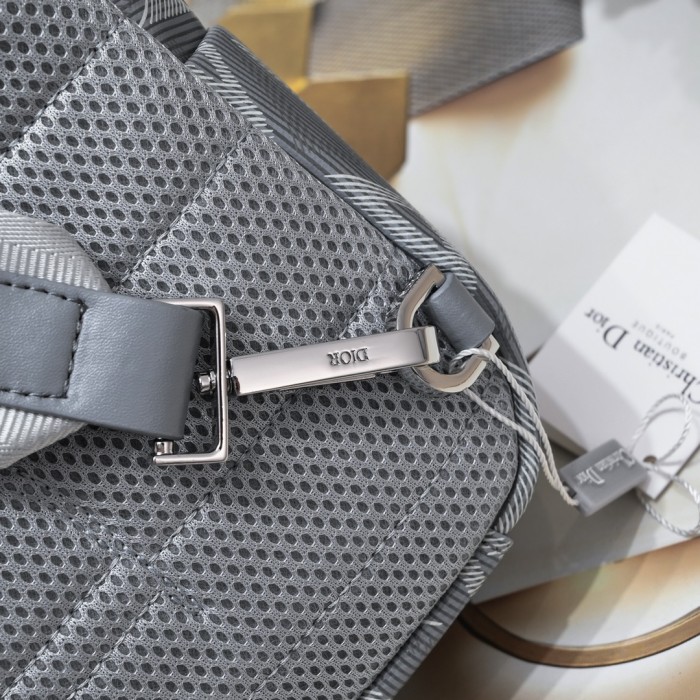 Mini Rider Sling Bag Gray canvas 7701 XB002 21cm