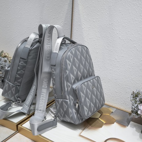 Mini Rider Sling Bag Gray canvas 7701 XB002 21cm