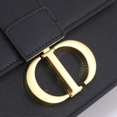 30 Montaigne Bag Black 1005 XB081 25cm