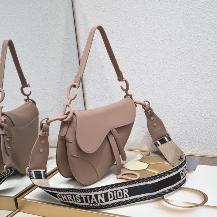 Saddle Bag Pink Matte 6680 XB012 25.5cm