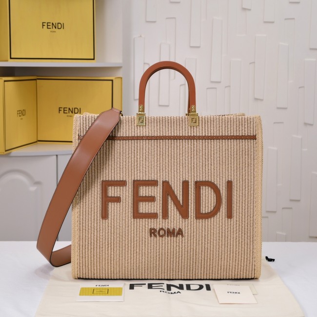 Sunshine Large Tote Bag Beige straw 9917 LM042 40cm
