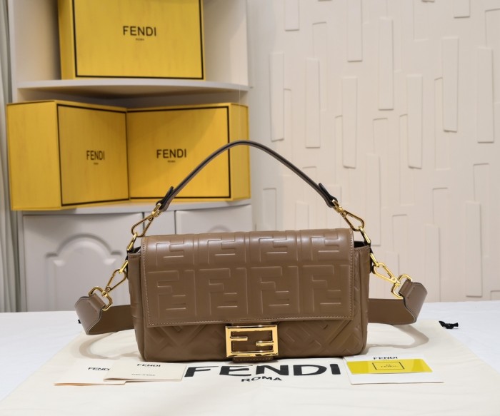 Baguette Bag Brown 3314 LM071 26cm