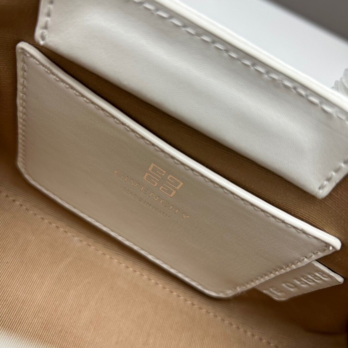 Mini Antigona Stretch Bag White 8668 LM012 25cm