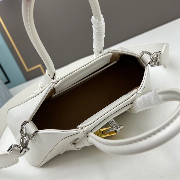 Mini Antigona Stretch Bag White 8668 LM012 25cm