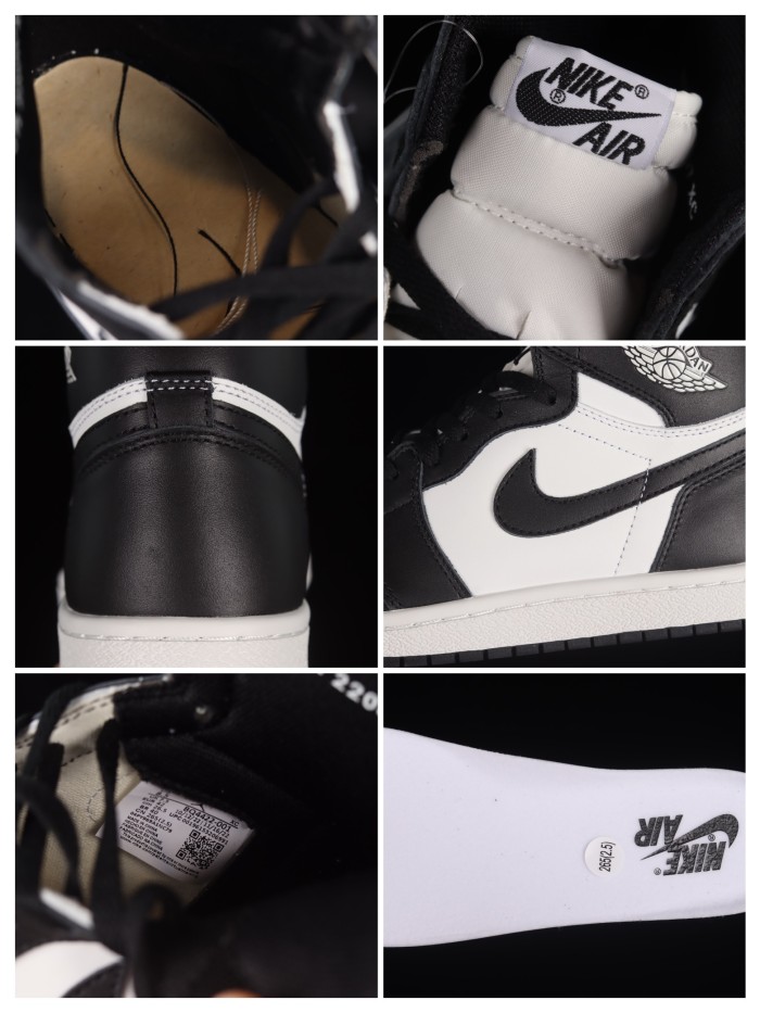 Air Jordan 1 High 85 Black White AJ1 BQ4422-001 XM003