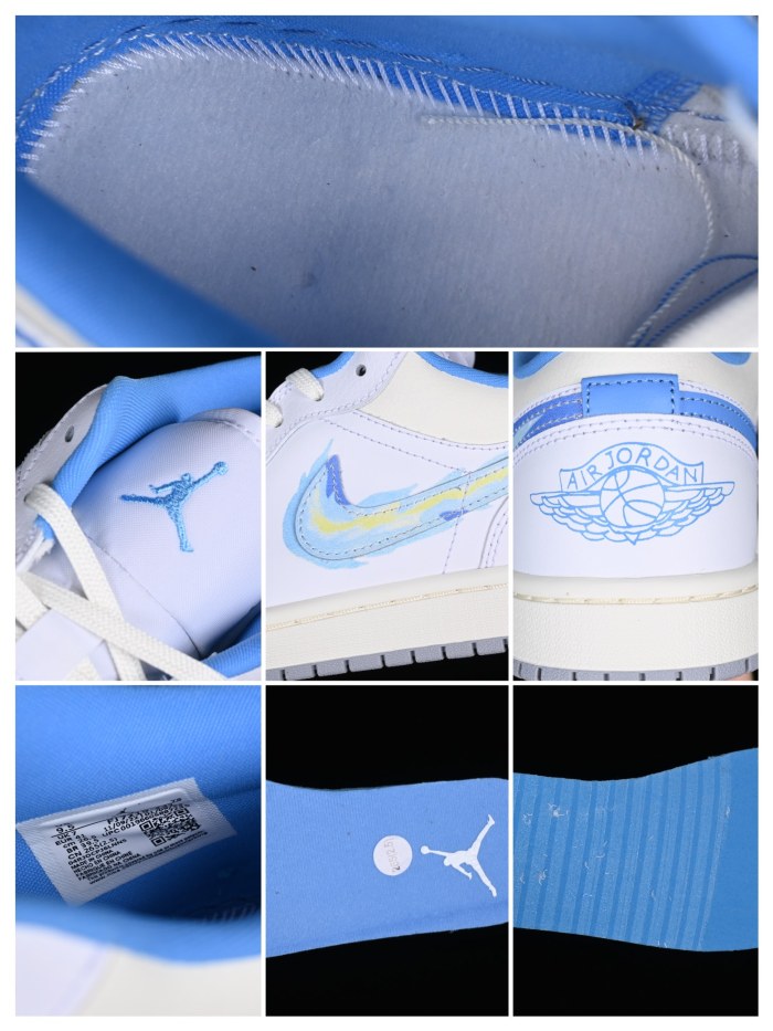 Air Jordan 1 Low Born To Fly AJ1 FJ7219-441 XM082