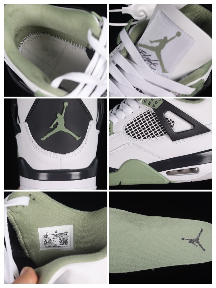 Air Jordan 4 Retro Seafoam AJ4 AQ9129-103 XM003