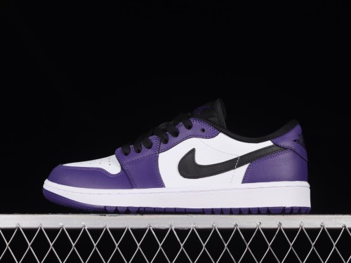 Air Jordan 1 Low Golf White Purple AJ1 DD9315-105 XM082