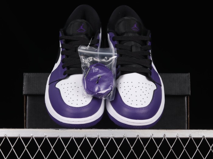 Air Jordan 1 Low Golf White Purple AJ1 DD9315-105 XM082