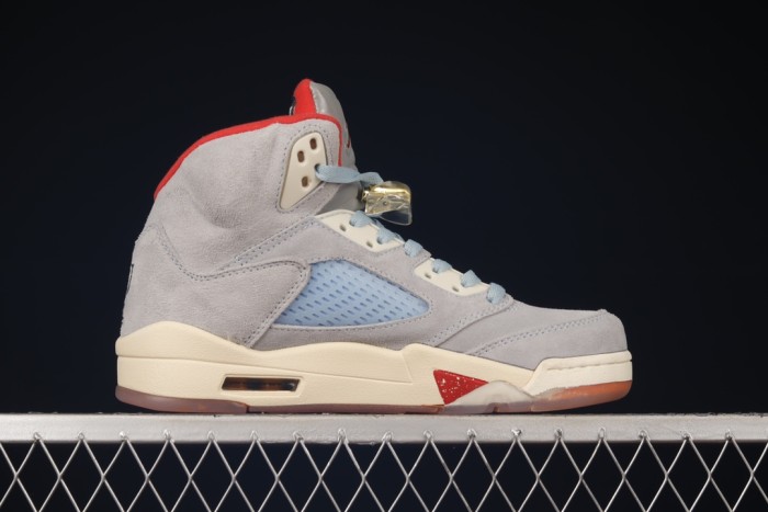 Trophy Room x Air Jordan 5 Ice Blue AJ5 CI1899-400 XM053