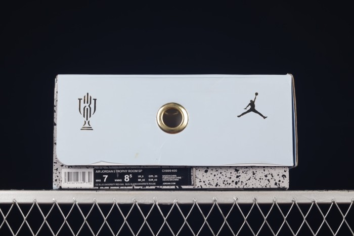 Trophy Room x Air Jordan 5 Ice Blue AJ5 CI1899-400 XM053