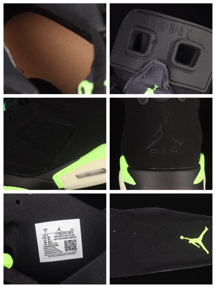 Air Jordan 6“Electric Green”AJ6 CT8529-003 XM083