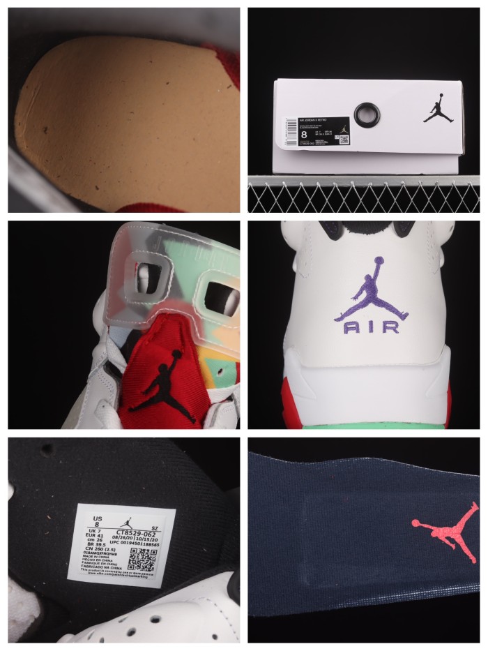 Air Jordan 6“Hare”AJ6 CT8529-062 XM083