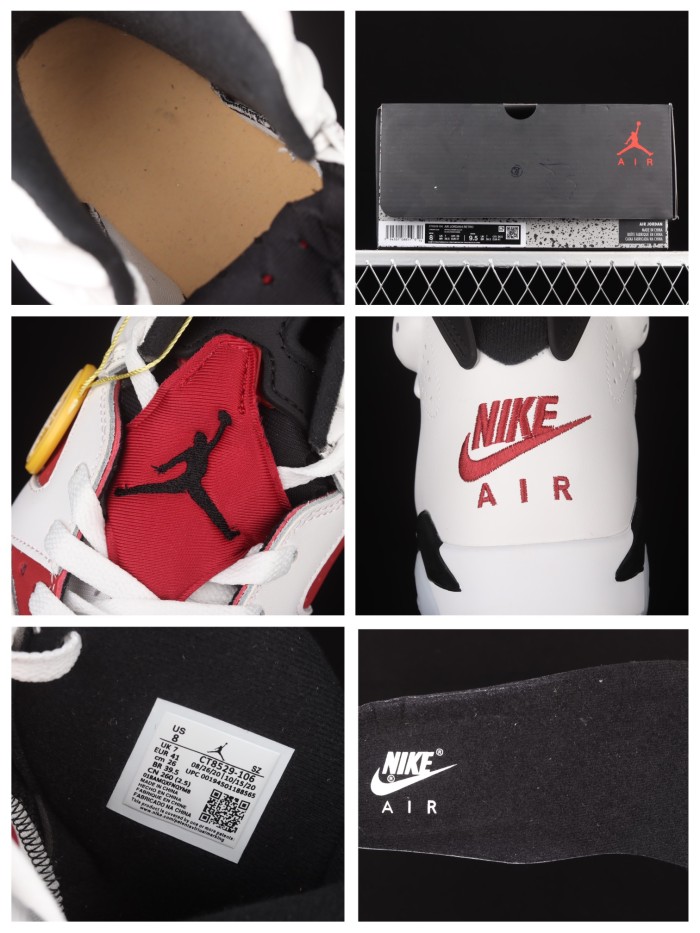 Air Jordan“Carmine”AJ6 High CT8529-106 XM083