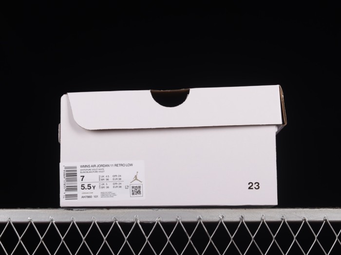 Air Jordan 11 Low Pure Violet AJ11 AH7860-101 XM033