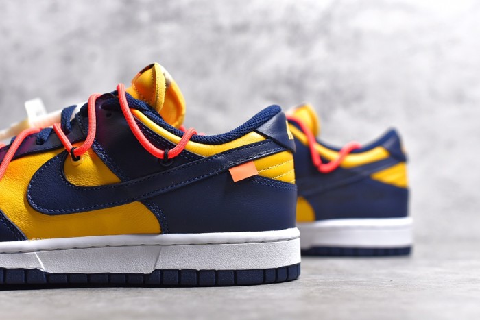 Off-White x NK SB Dunk Low LTHR OW CT0856-700 XM072