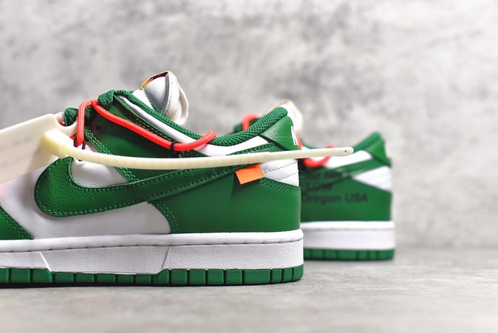 Off-White x NK SB Dunk Low LTHR OW CT0856-100 XM072