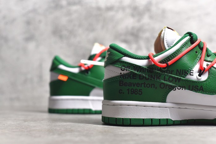 Off-White x NK SB Dunk Low LTHR OW CT0856-100 XM072