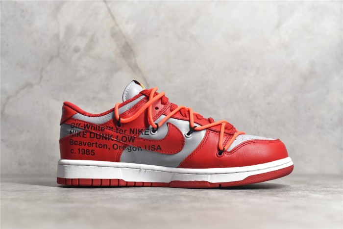 Off-White x NK SB Dunk Low LTHR CT0856-600 XM072